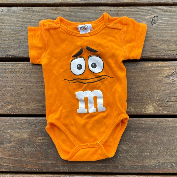 m&m onesie